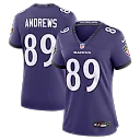 Zennovawear Mark Andrews Baltimore Ravens Women's Team Game Jersey - Purple