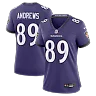 Zennovawear Mark Andrews Baltimore Ravens Women's Team Game Jersey - Purple