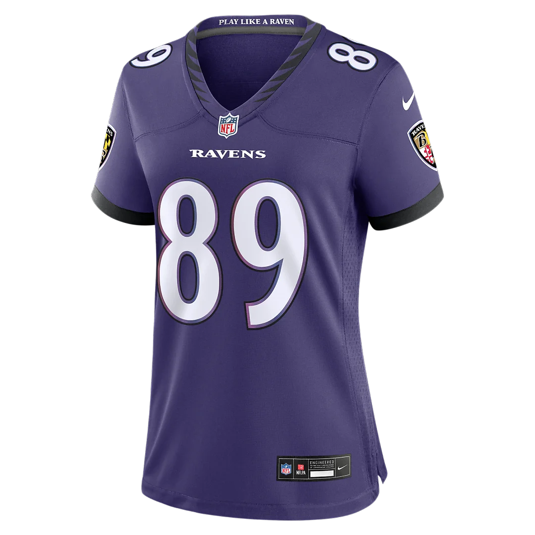 Zennovawear Mark Andrews Baltimore Ravens Women's Team Game Jersey - Purple