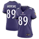 Zennovawear Mark Andrews Baltimore Ravens Women's Team Game Jersey - Purple