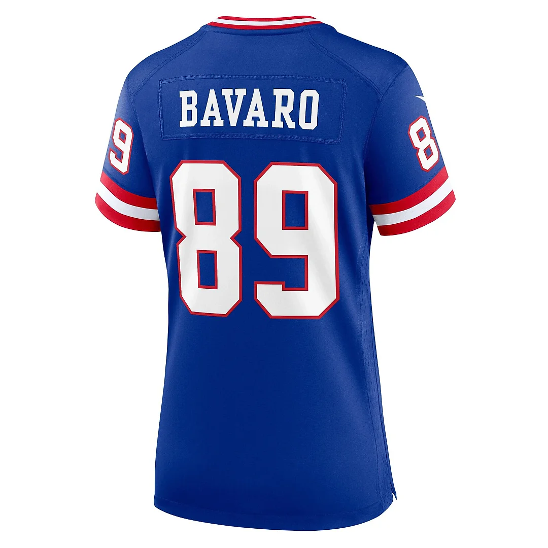 Zennovawear Mark Bavaro New York Giants Women's Classic Retired Player Game Jersey - Royal