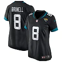 Zennovawear Mark Brunell Jacksonville Jaguars Women's Game Retired Player Jersey - Black
