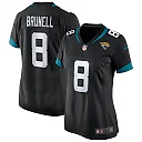 Zennovawear Mark Brunell Jacksonville Jaguars Women's Game Retired Player Jersey - Black
