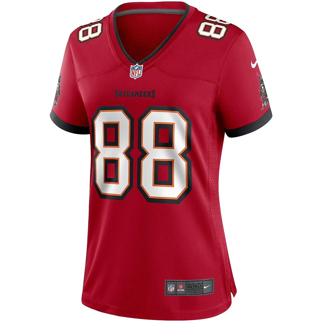 Zennovawear Mark Carrier Tampa Bay Buccaneers Women's Game Retired Player Jersey - Red