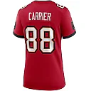 Zennovawear Mark Carrier Tampa Bay Buccaneers Women's Game Retired Player Jersey - Red