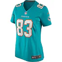 Zennovawear Mark Clayton Miami Dolphins Women's Game Retired Player Jersey - Aqua