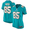 Zennovawear Mark Duper Miami Dolphins Women's Game Retired Player Jersey - Aqua