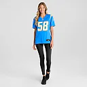 Zennovawear Marlowe Wax Los Angeles Chargers Women's Team Game Jersey - Powder Blue