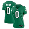 Zennovawear Marquise Brown Philadelphia Eagles Women's Alternate Game Jersey - Kelly Green