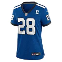 Zennovawear Marshall Faulk Indianapolis Colts Women's Indiana Nights Alternate Game Jersey - Royal