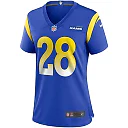 Zennovawear Marshall Faulk Los Angeles Rams Women's Game Retired Player Jersey - Royal