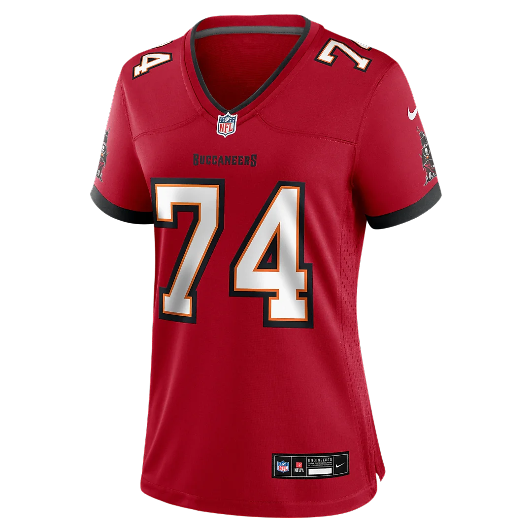 Zennovawear Marshall Foerner Tampa Bay Buccaneers Women's Team Game Jersey - Red