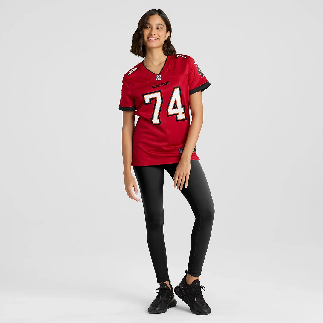 Zennovawear Marshall Foerner Tampa Bay Buccaneers Women's Team Game Jersey - Red