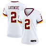 Zennovawear Marshon Lattimore Washington Commanders Women's Game Super Bowl Era Jersey - White