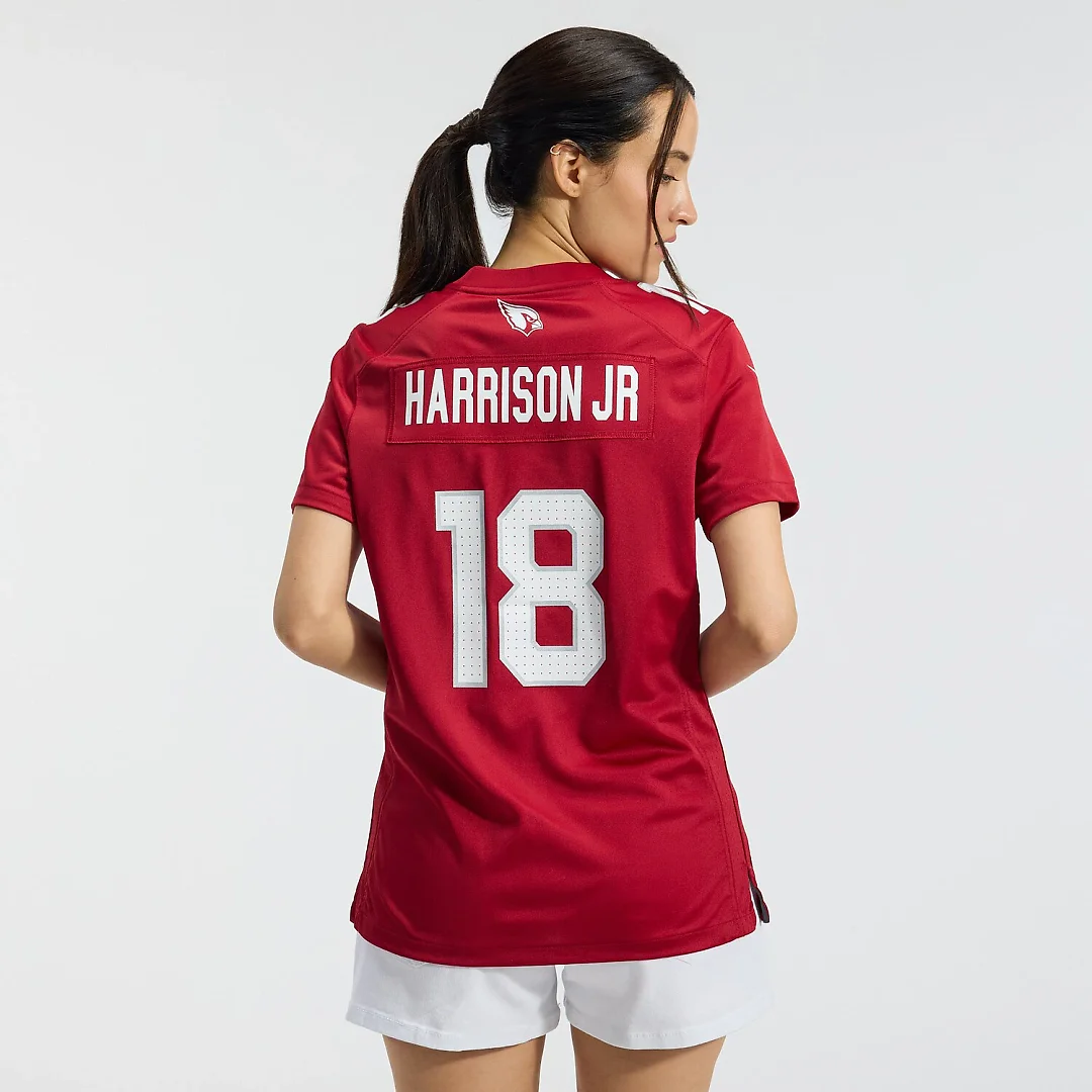 Zennovawear Marvin Harrison Jr. Arizona Cardinals Women's Player Game Jersey - Cardinal