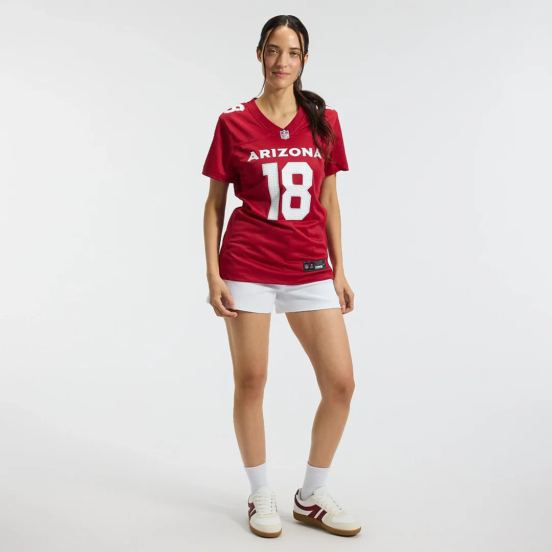 Zennovawear Marvin Harrison Jr. Arizona Cardinals Women's Player Game Jersey - Cardinal