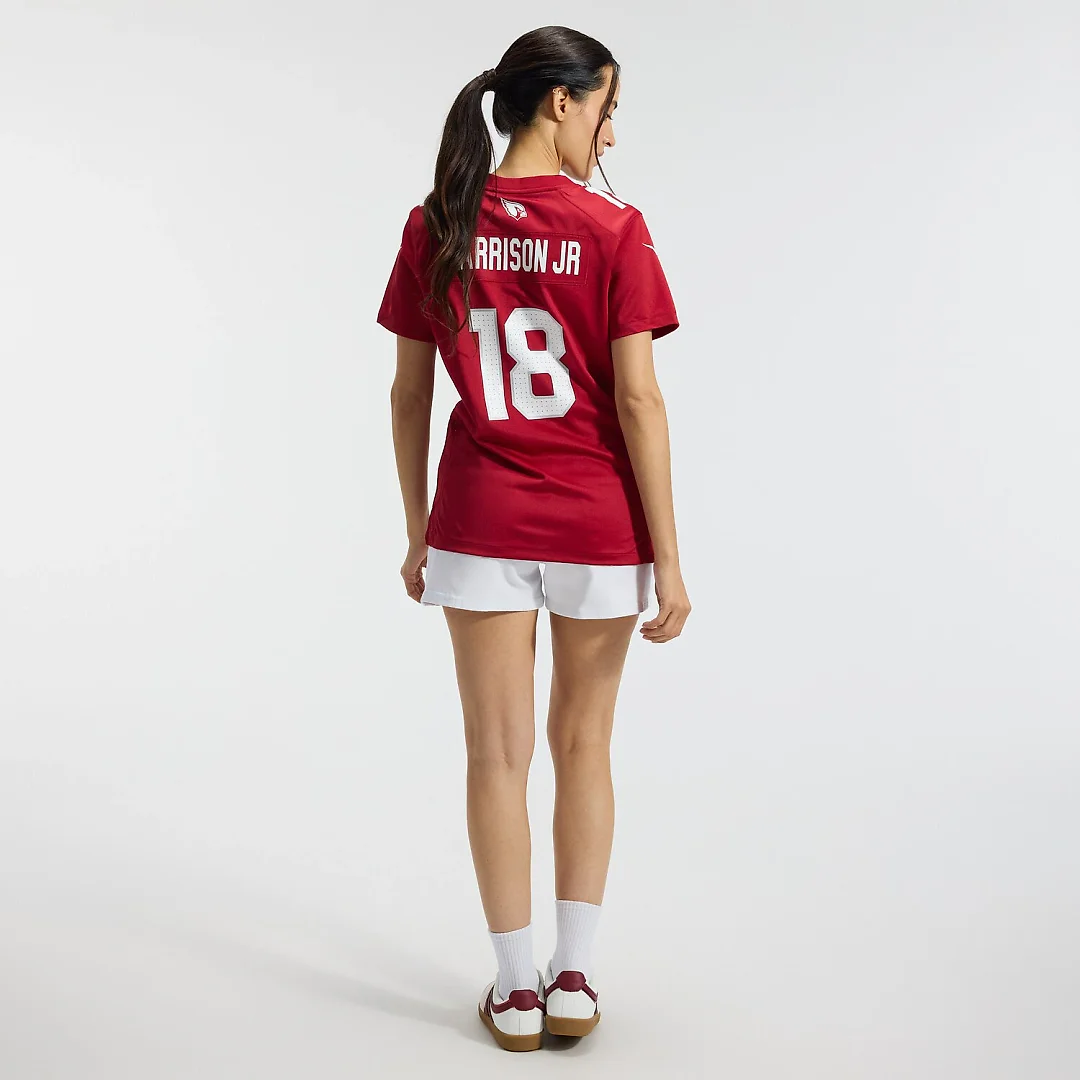 Zennovawear Marvin Harrison Jr. Arizona Cardinals Women's Player Game Jersey - Cardinal