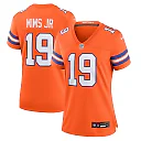 Zennovawear Marvin Mims Jr Denver Broncos Women's Mile High Collection 1977 Throwback Player Game Jersey - Orange
