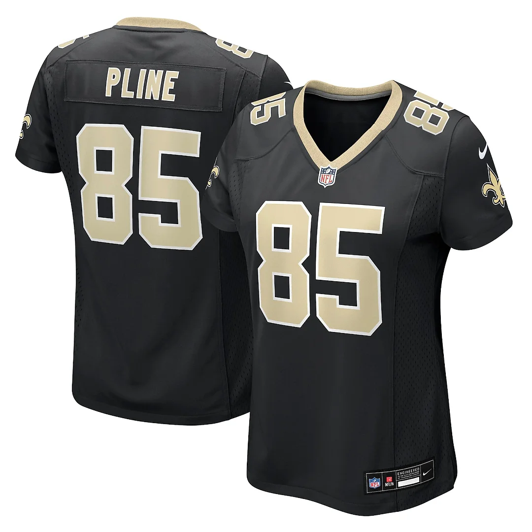Zennovawear Mason Pline New Orleans Saints Women's Team Game Jersey - Black