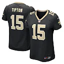 Zennovawear Mason Tipton New Orleans Saints Women's Team Game Jersey - Black