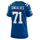 Zennovawear Matt Goncalves Indianapolis Colts Women's Game Jersey - Royal