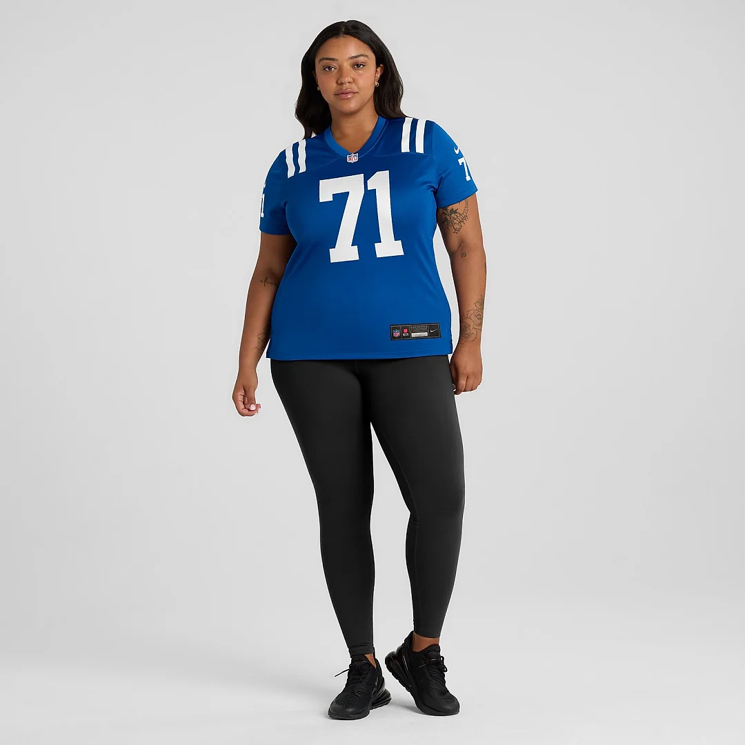 Zennovawear Matt Goncalves Indianapolis Colts Women's Game Jersey - Royal