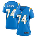 Zennovawear Matt Kaskey Los Angeles Chargers Women's Team Game Jersey - Powder Blue