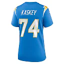 Zennovawear Matt Kaskey Los Angeles Chargers Women's Team Game Jersey - Powder Blue