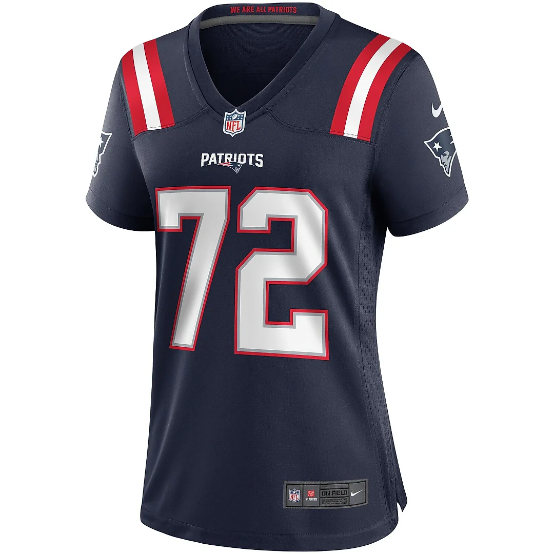 Zennovawear Matt Light New England Patriots Women's Game Retired Player Jersey - Navy
