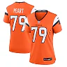 Zennovawear Matt Peart Denver Broncos Women's Team Game Jersey - Orange