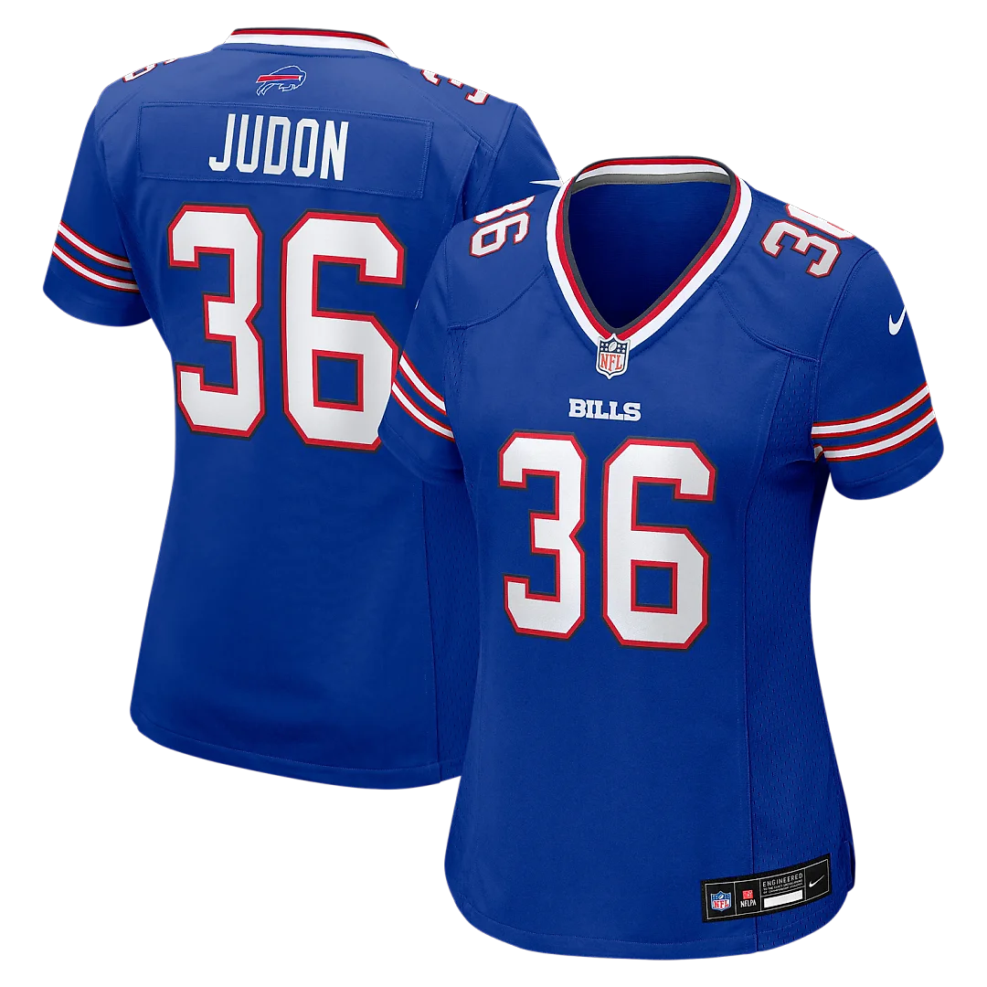 Zennovawear Matthew Judon Buffalo Bills Women's Team Game Jersey - Royal
