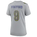 Zennovawear Matthew Stafford Los Angeles Rams Women's Atmosphere Fashion Game Jersey - Gray