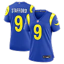 Zennovawear Matthew Stafford Los Angeles Rams Women's Game Jersey - Royal