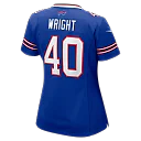 Zennovawear Matthew Wright Buffalo Bills Women's Team Game Jersey - Royal