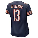 Zennovawear Maurice Alexander Chicago Bears Women's Team Game Jersey - Navy