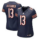 Zennovawear Maurice Alexander Chicago Bears Women's Team Game Jersey - Navy