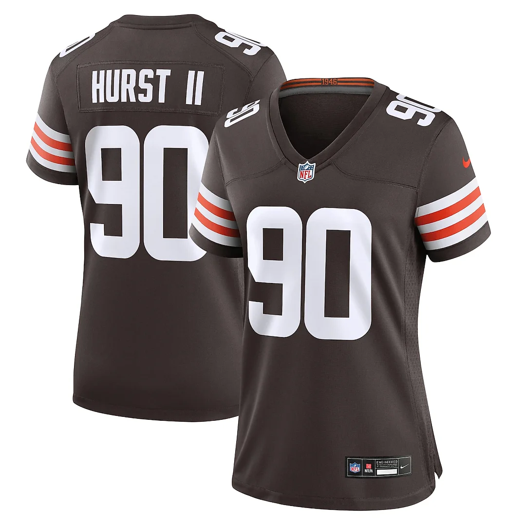 Zennovawear Maurice Hurst II Cleveland Browns Women's Game Jersey - Brown