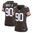 Zennovawear Maurice Hurst II Cleveland Browns Women's Game Jersey - Brown