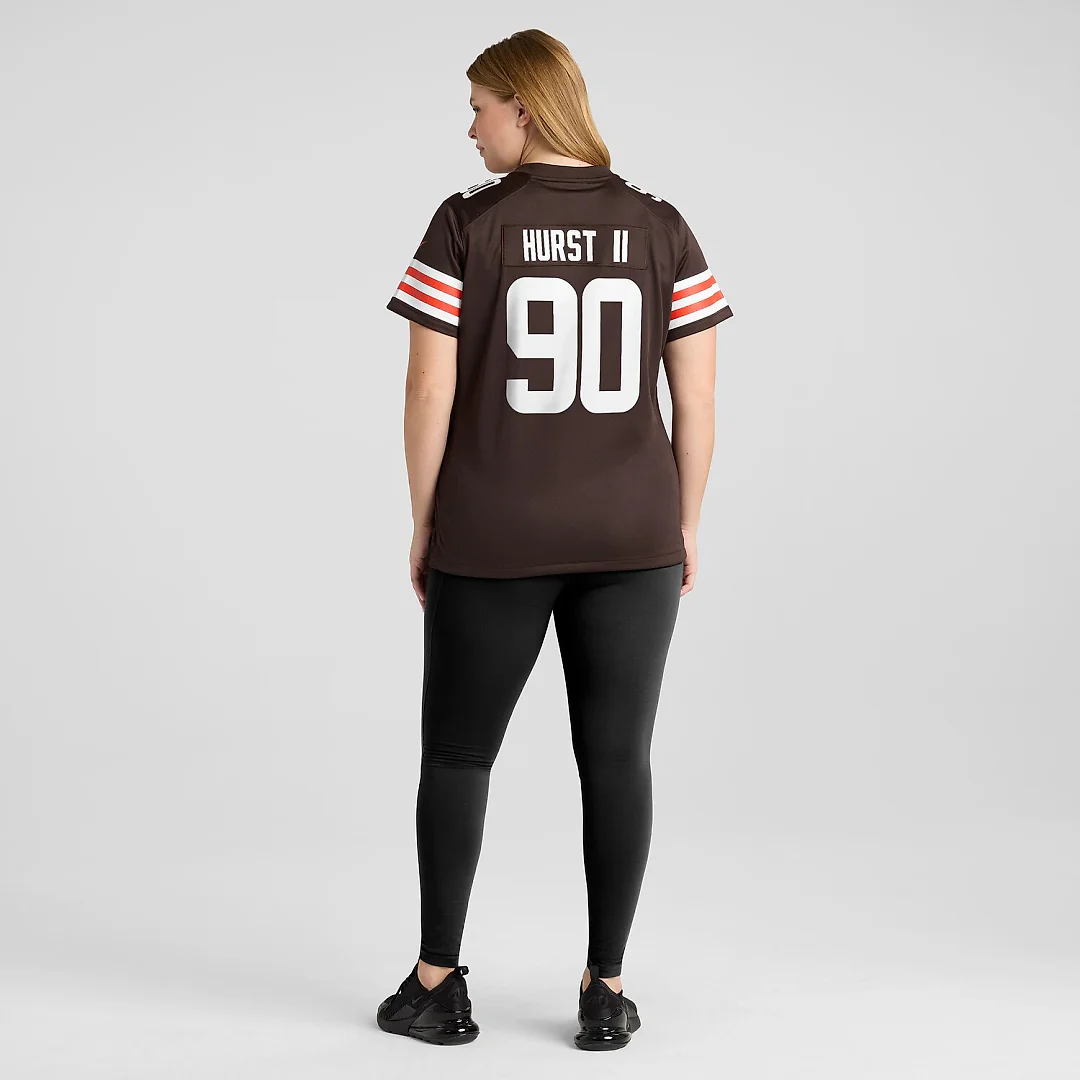 Zennovawear Maurice Hurst II Cleveland Browns Women's Game Jersey - Brown