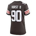 Zennovawear Maurice Hurst II Cleveland Browns Women's Game Jersey - Brown