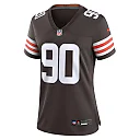 Zennovawear Maurice Hurst II Cleveland Browns Women's Game Jersey - Brown