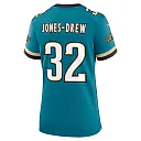 Zennovawear Maurice Jones-Drew Jacksonville Jaguars Women's Prowler Throwback Retired Player Game Jersey - Teal