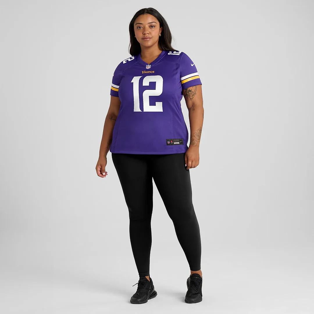 Zennovawear Max Brosmer Minnesota Vikings Women's Team Game Jersey - Purple