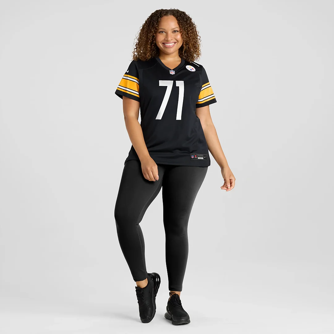 Zennovawear Max Iheanachor Pittsburgh Steelers Women's Team Game Jersey - Black