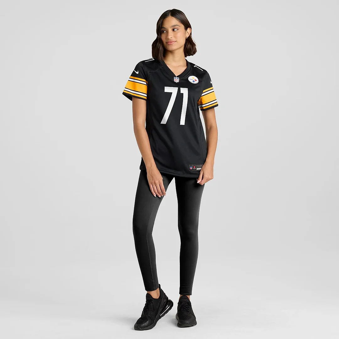 Zennovawear Max Iheanachor Pittsburgh Steelers Women's Team Game Jersey - Black