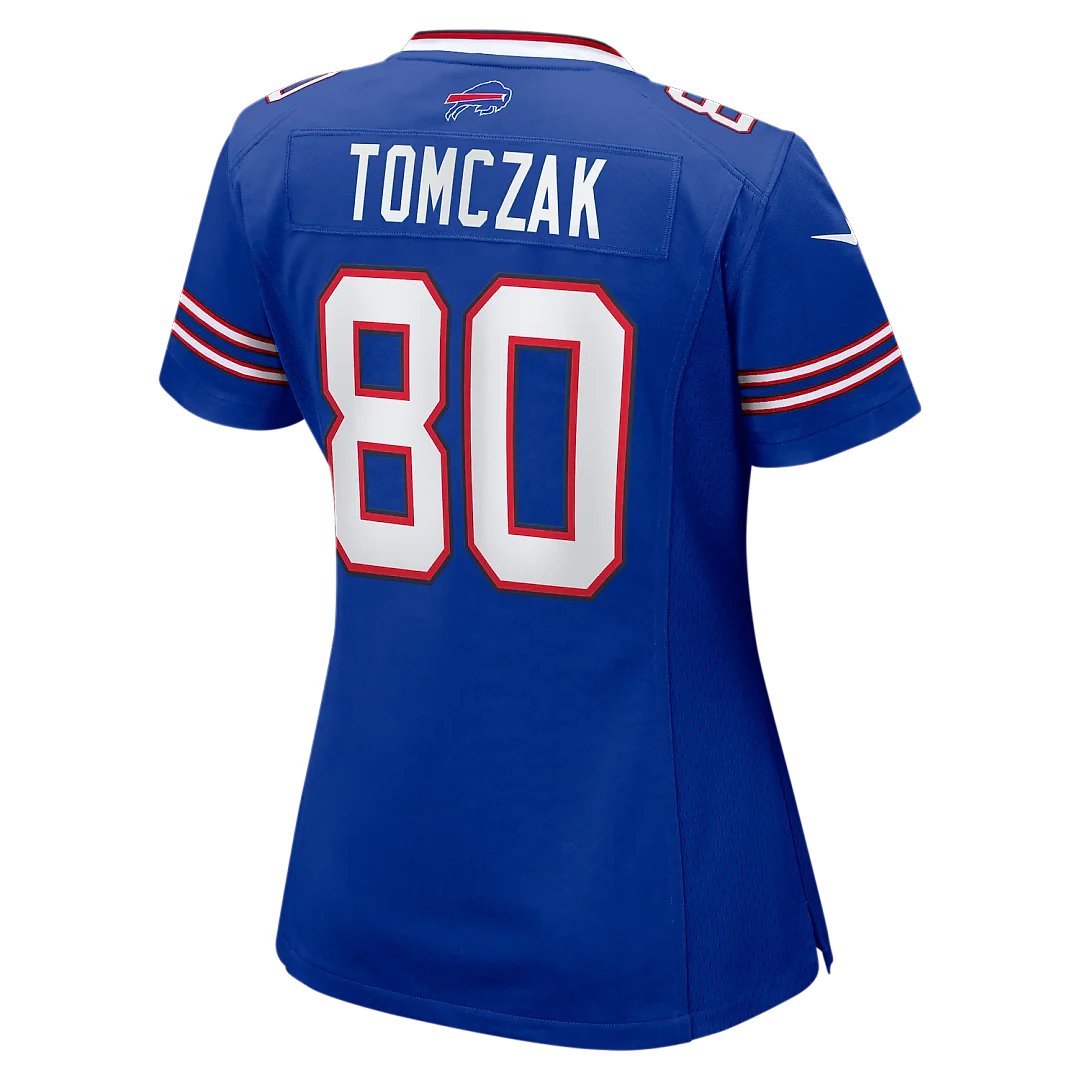 Zennovawear Max Tomczak Buffalo Bills Women's Team Game Jersey - Royal