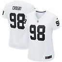 Zennovawear Maxx Crosby Las Vegas Raiders Women's Game Jersey - White
