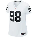 Zennovawear Maxx Crosby Las Vegas Raiders Women's Game Jersey - White