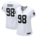 Zennovawear Maxx Crosby Las Vegas Raiders Women's Game Jersey - White
