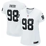 Zennovawear Maxx Crosby Las Vegas Raiders Women's Game Jersey - White